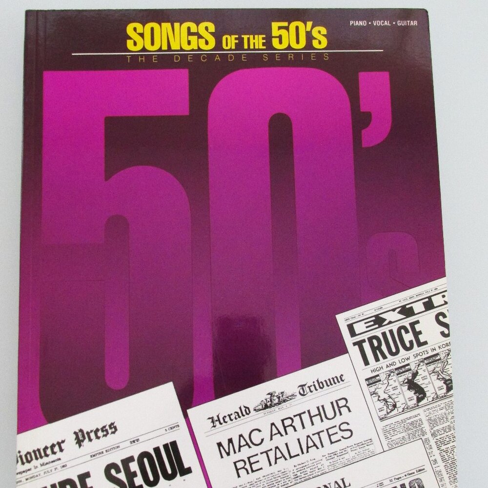 New - Songs of the 50"s (The Decade Series) for (Piano - Chords - Vocals)